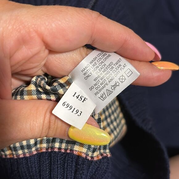 Mens Orvis 100% Wool Full Zipper Heavy Shooting Sweater Jacket - Picture 6 of 6